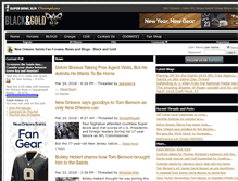 Tablet Screenshot of blackandgold.com